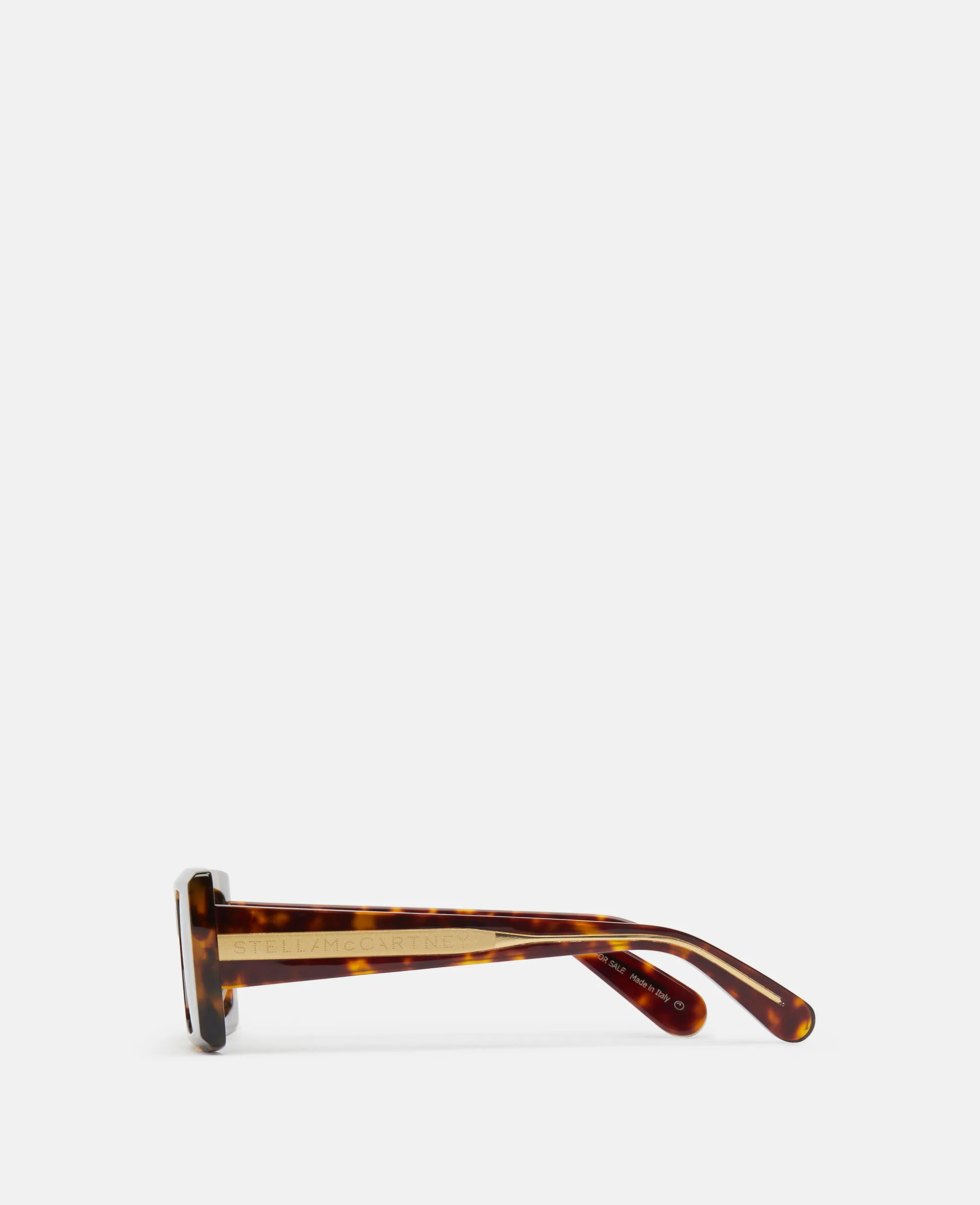 Logo-Engraved Rectangular Sunglasses