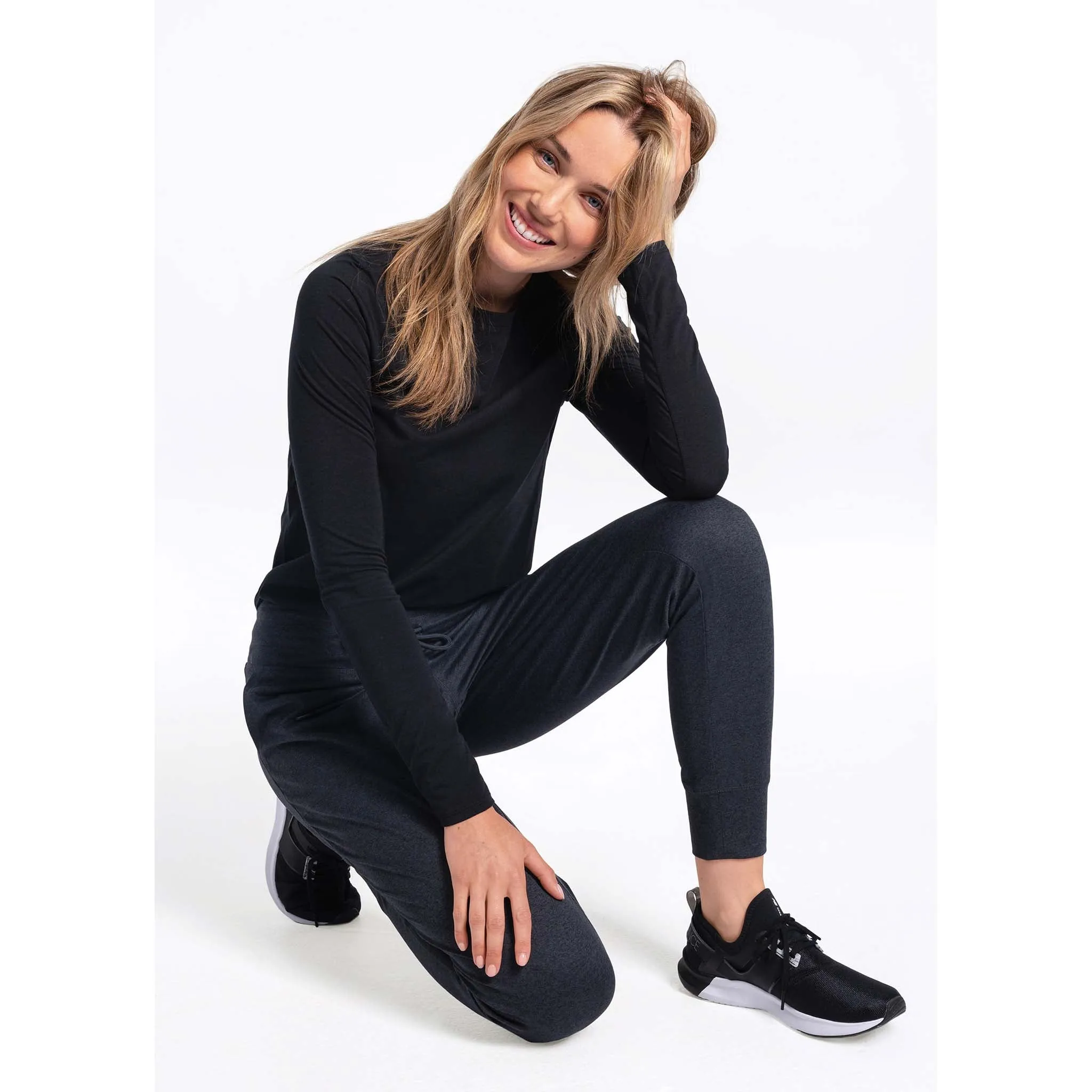 Lol Half Moon Joggers pantalon gris Odyssey pour femme