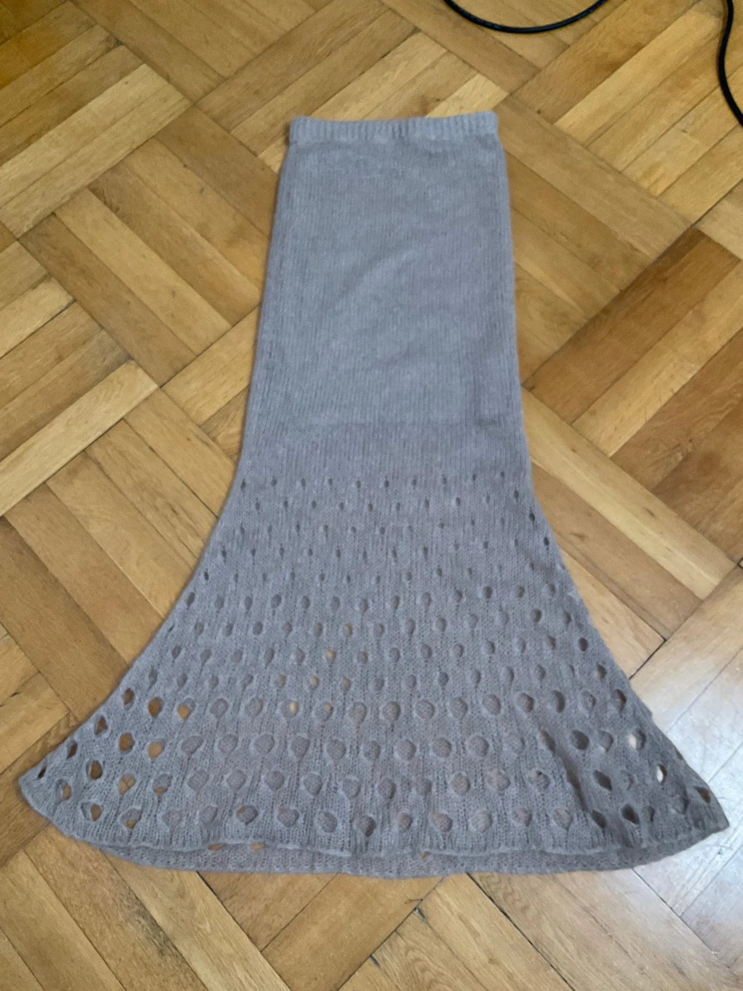       Long mohair skirt/dress    
