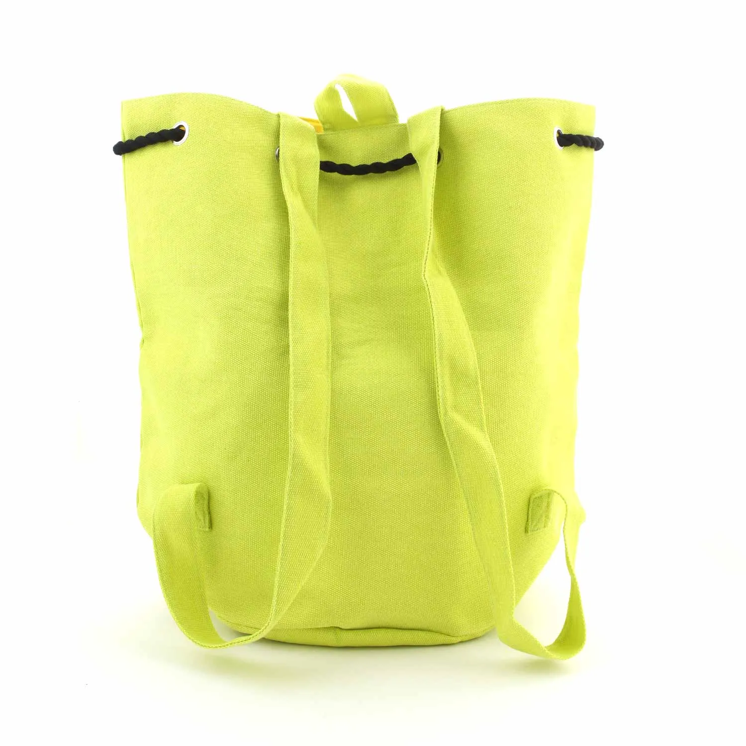 Lord Partenopei Unisex Fluo Green Beach Backpack