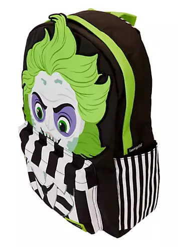 Loungefly Beetlejuice Cosplay Full Size Nylon Backpack | Kaleidoscope