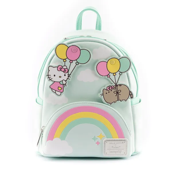 Loungefly Hello Kitty & Pusheen Rainbow Mini Backpack