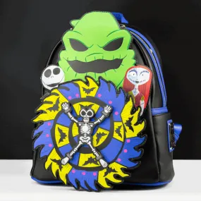 Loungefly x The Nightmare Before Christmas Oogie Boogie Showdown GITD Mini Backpack