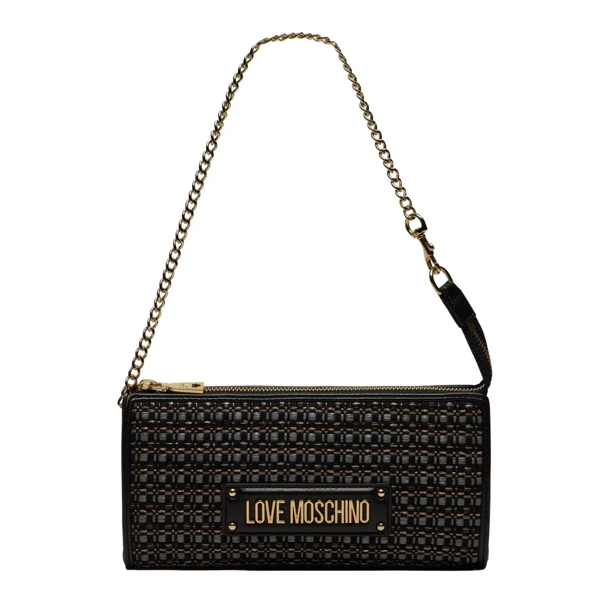 Love Moschino Jacquard Patterned Shoulder Bag