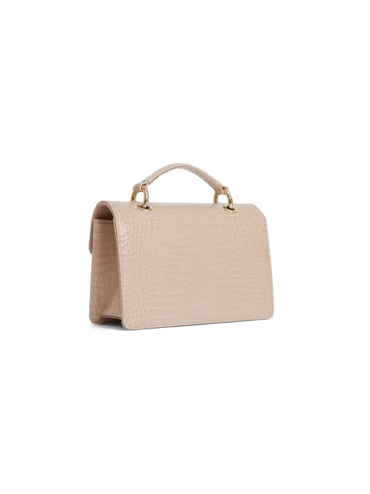 Loxley       40% Off   |   Save £138  blush croc Crossbody Bag