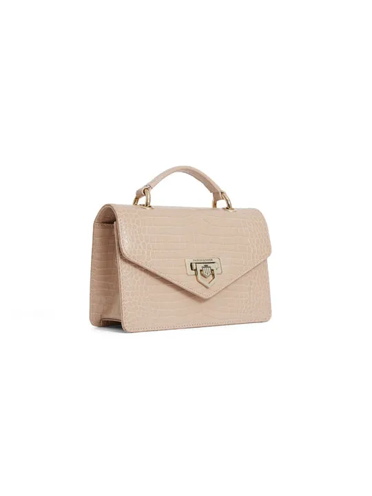 Loxley       40% Off   |   Save £138  blush croc Crossbody Bag