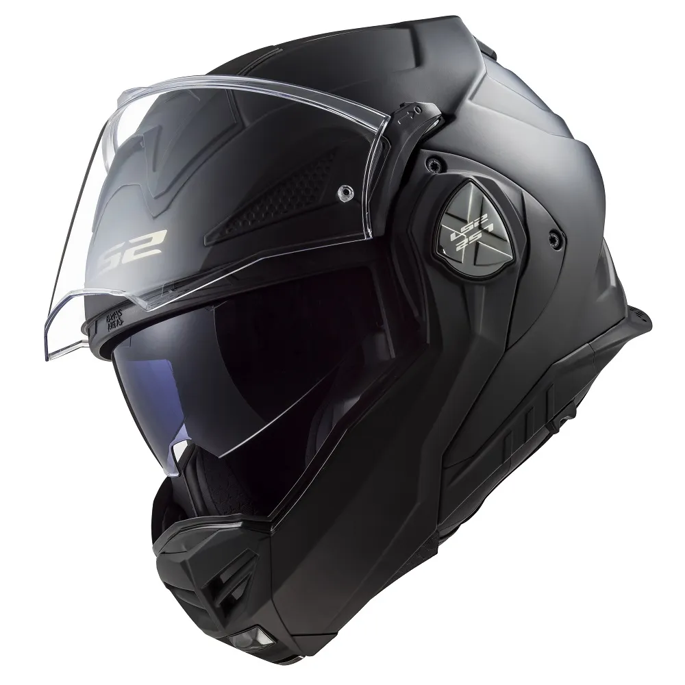 LS2 FF901 Advant X Plain Helmet - Matt Black