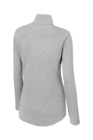 LST407 Sport-Tek ® Women's PosiCharge ® Tri-Blend Wicking 1/4-Zip Pullover.