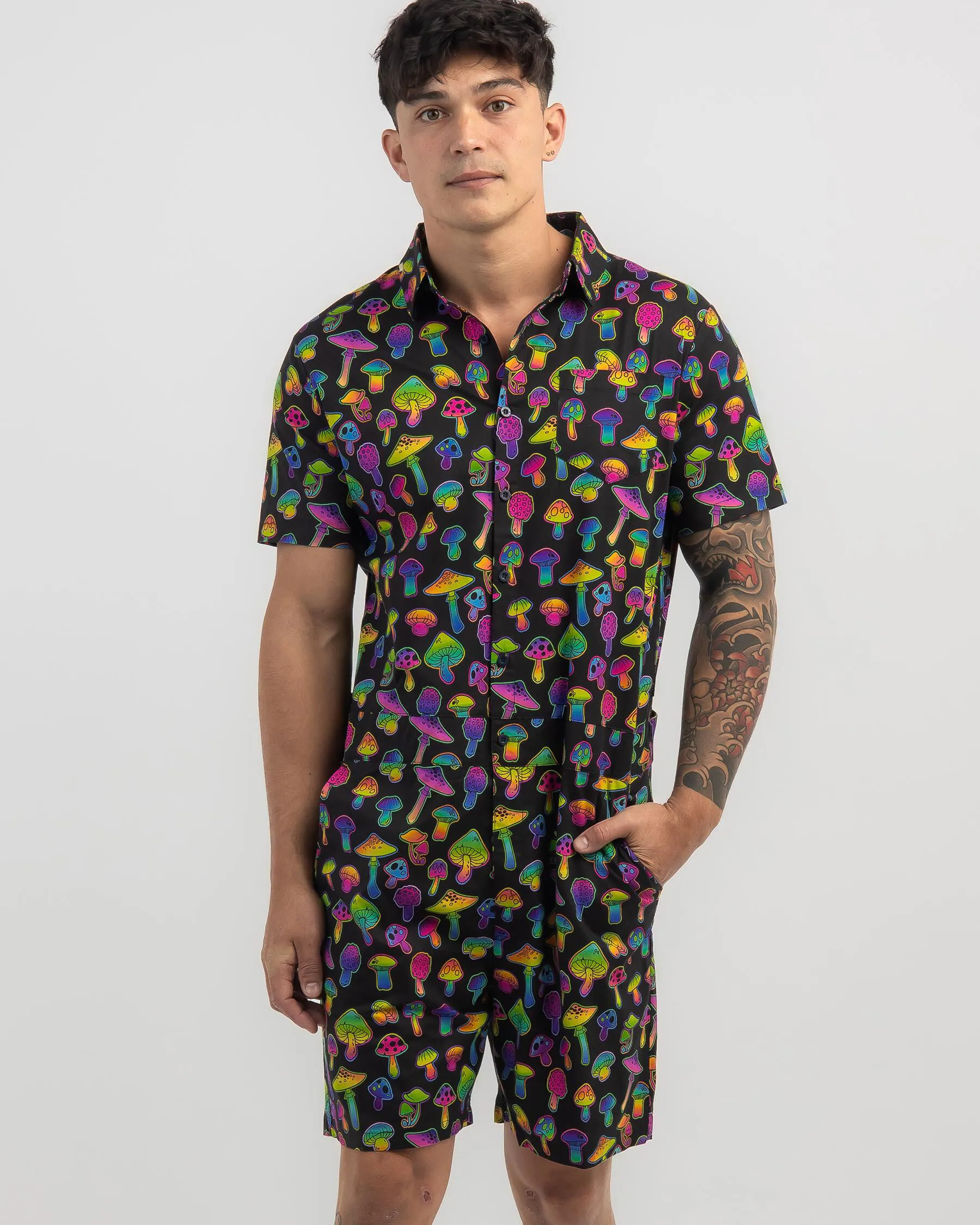 Lucid Magic Mushrooms Romper