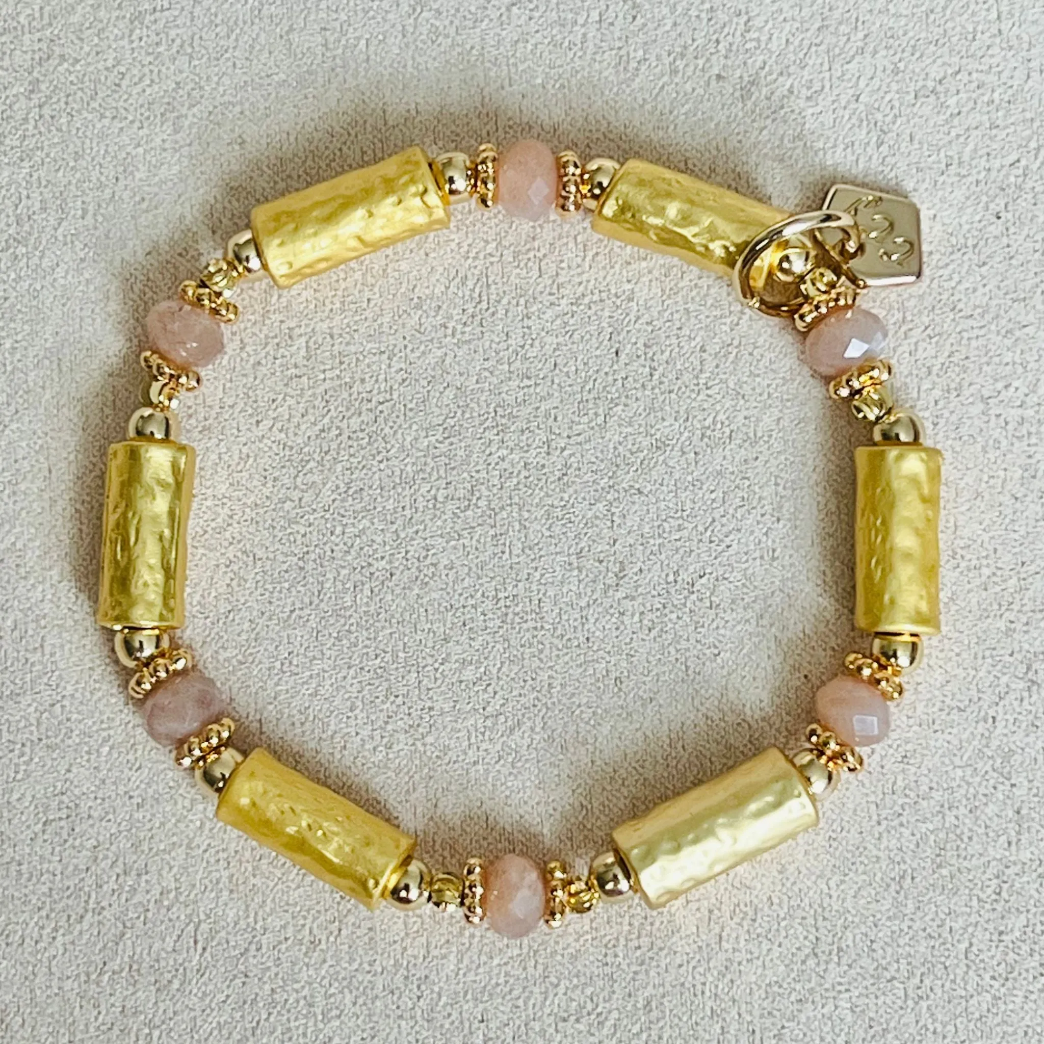 Lucky 6 Sunstone Bracelet