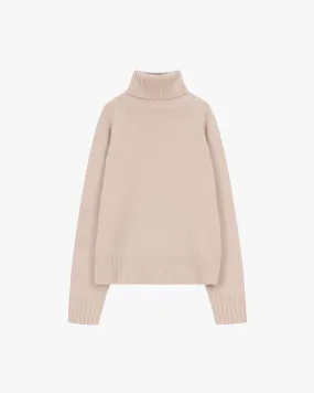 LUNARIA Premium Cashmere Turtleneck Sweater