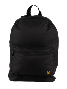 Lyle & Scott Logo Backpack - True Black