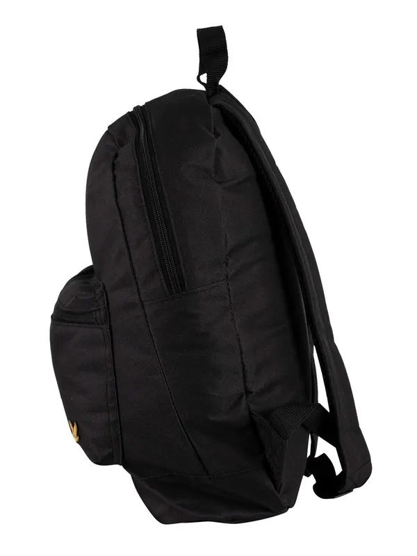 Lyle & Scott Logo Backpack - True Black