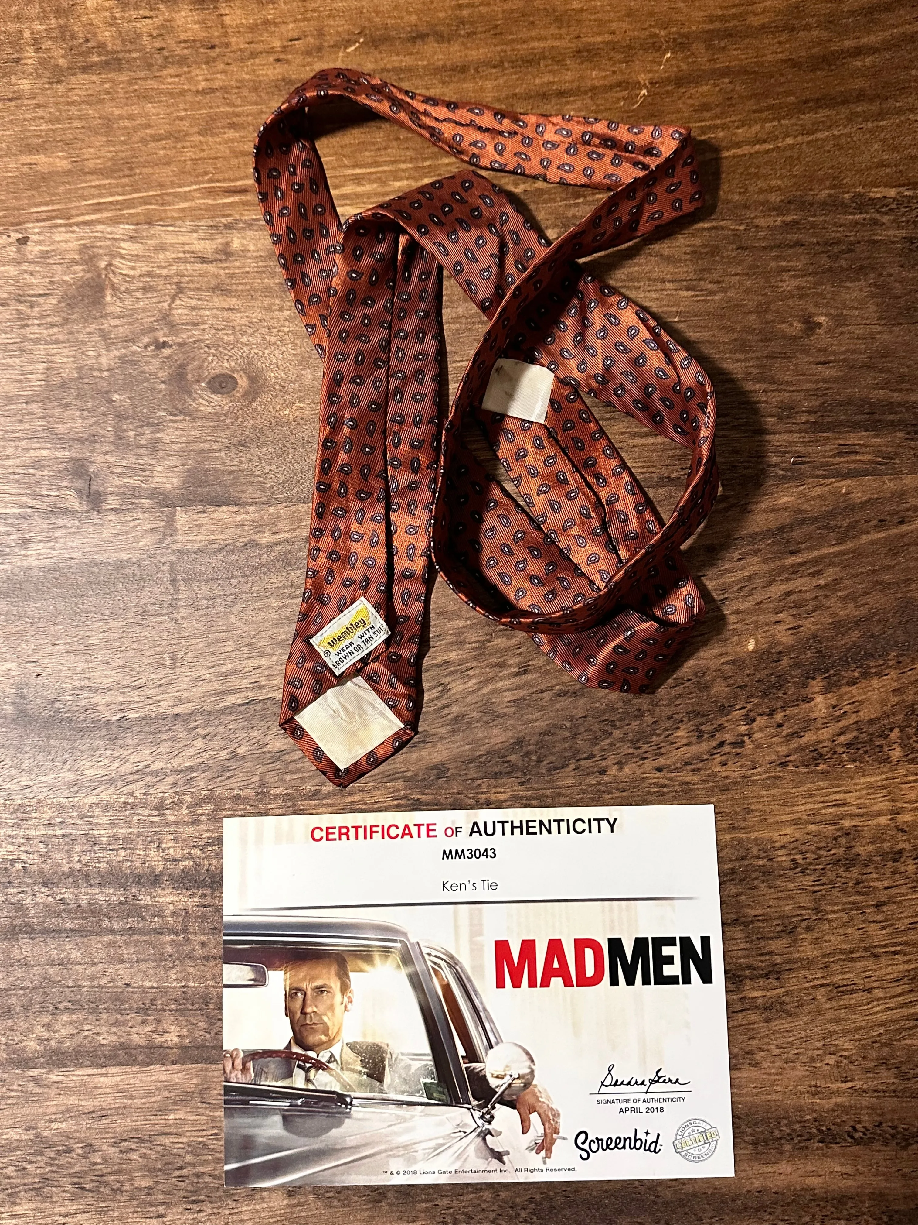 MAD MEN: Ken’s Mid-century Necktie