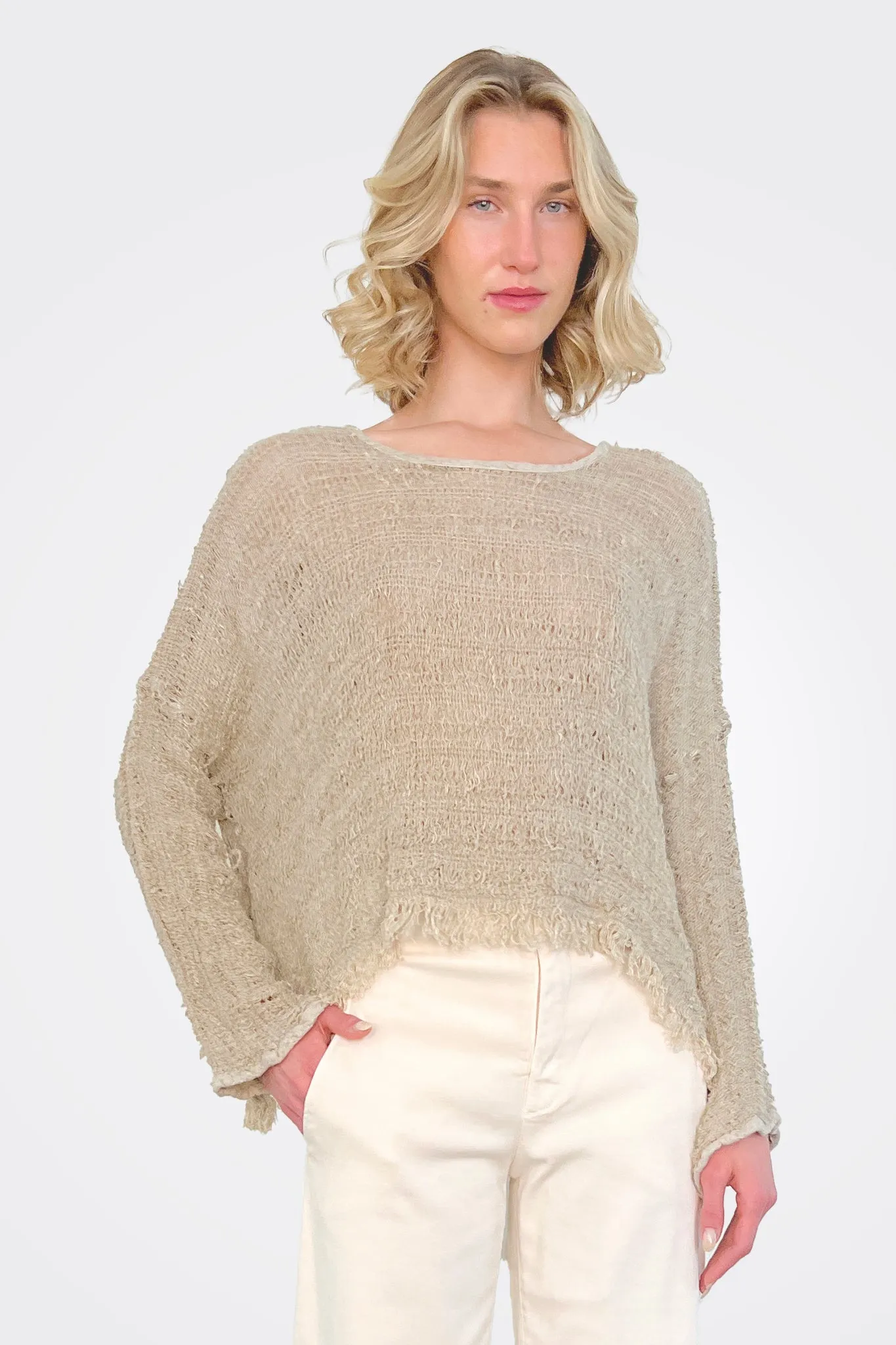 Maglia Palma Pullover - Natural