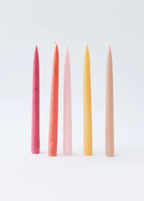 Maison Balzac -  5 Chandelles - Tapered Candles Summer Set - Candle