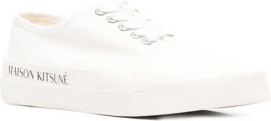 Maison Kitsuné logo-print sneakers White