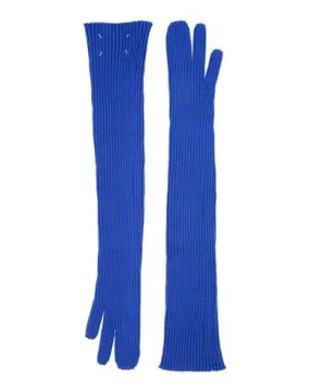 Maison Margiela Women Gloves Blue L INT