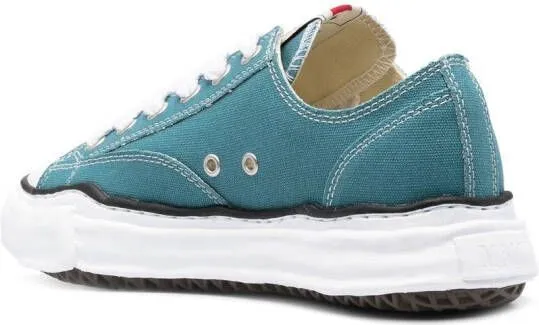 Maison MIHARA YASUHIRO distressed-finish low-top sneakers Blue