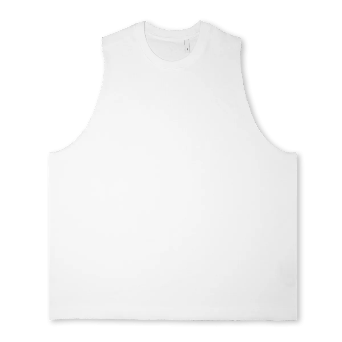 MAJORSTEEWHITE Bright white Oversized Vest.