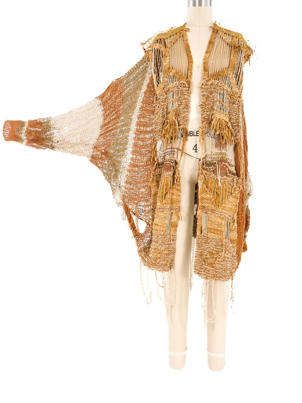 Mali Art To Wear Hand Knit Cardigan