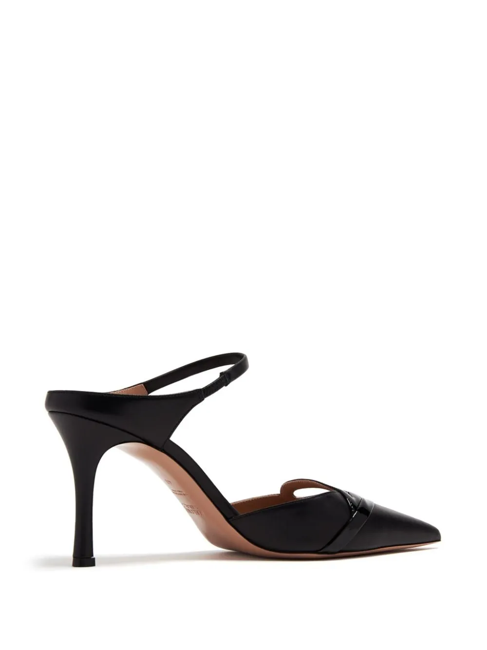 Malone Souliers    Malone Souliers Bonnie 80 Leather Stiletto Mules