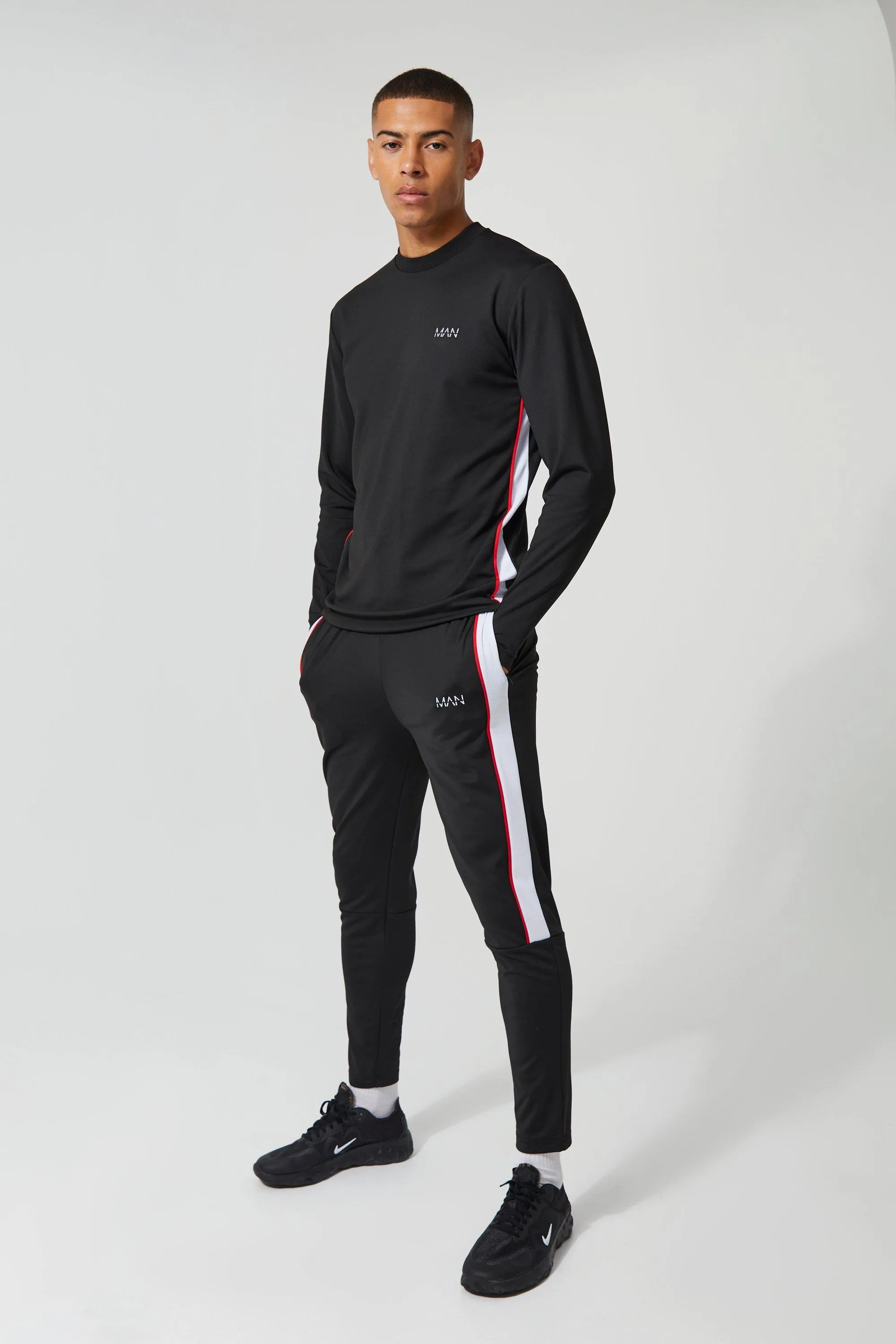 Man Active Training Sweatshirt Tracksuit | boohooMAN UK