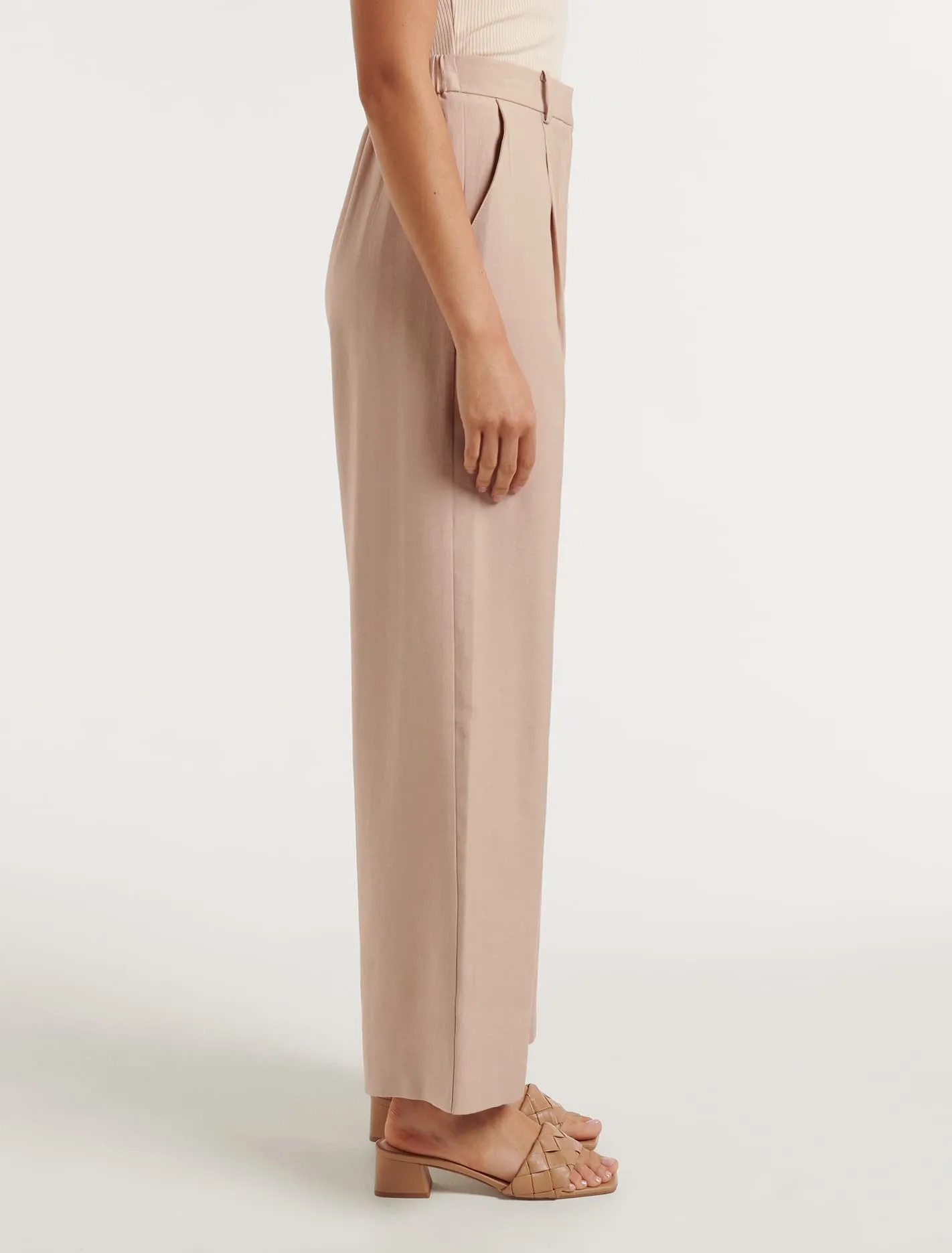 Marabella Bamboo Wide-Leg Pants