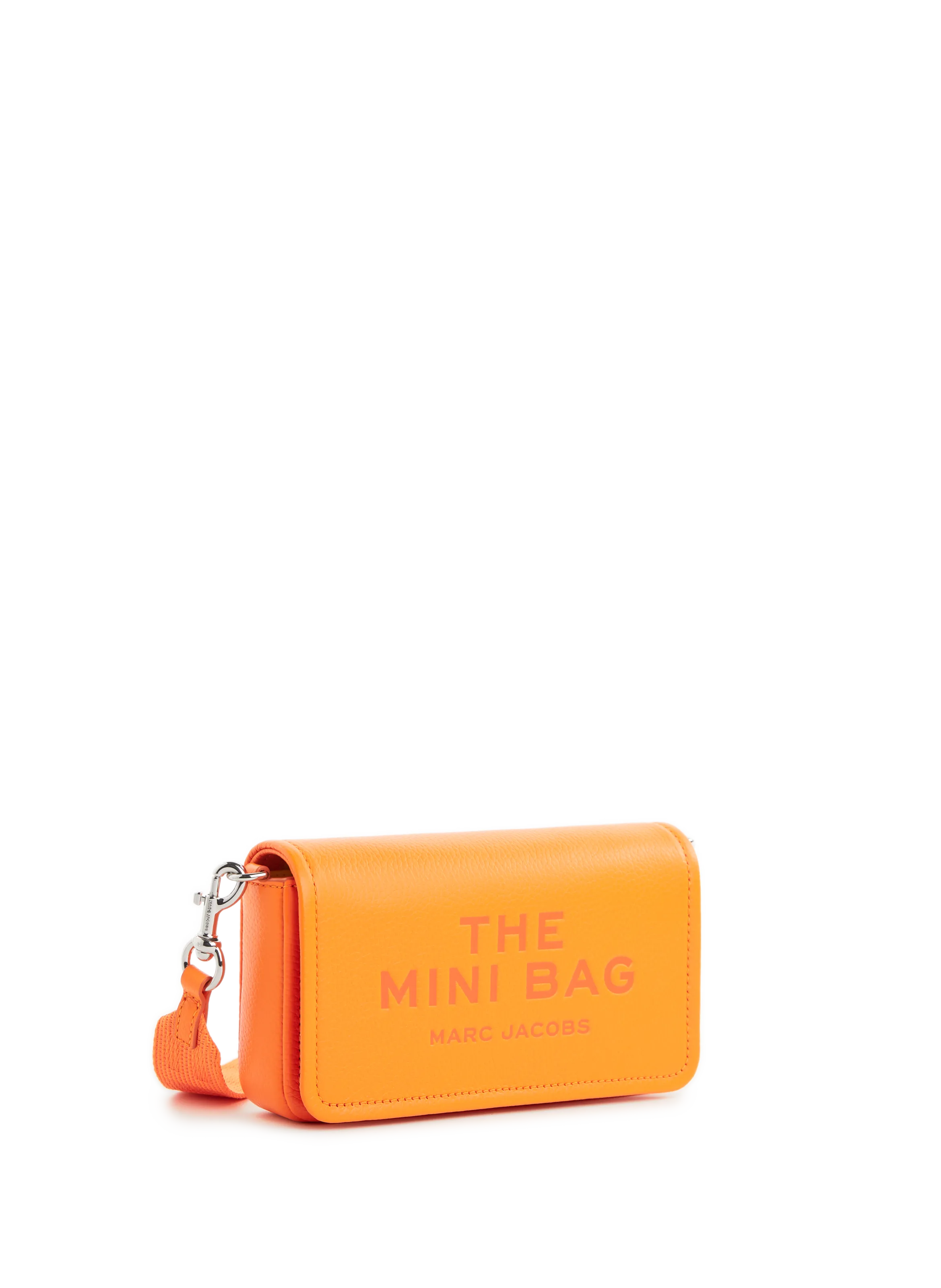 Marc jacobs  The Leather Mini Shoulder Bag in leather - Orange