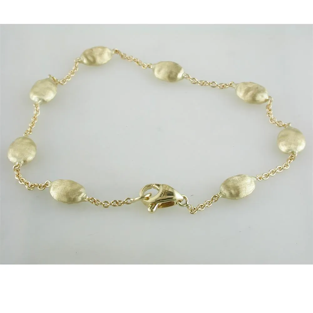 Marco Bicego Siviglia 18K Yellow Gold Bracelet 7.5 BB553 Y