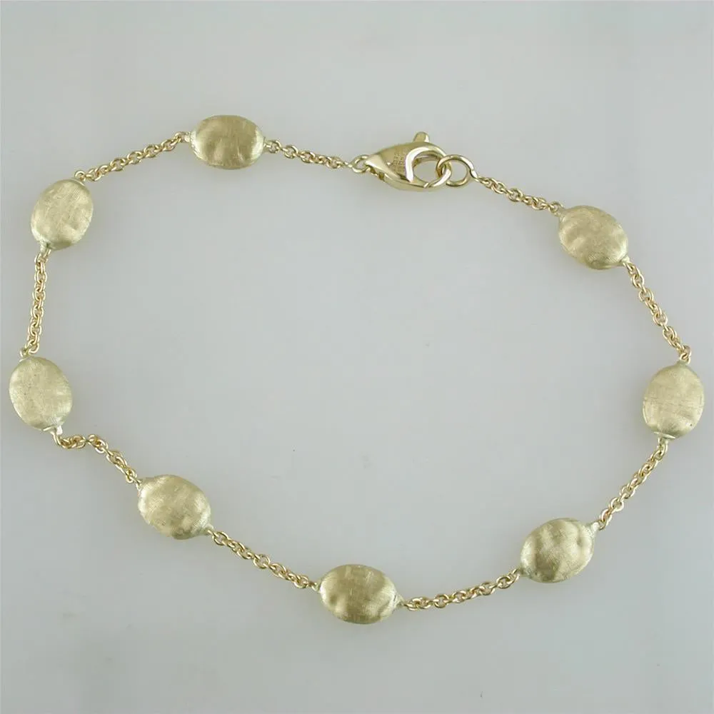 Marco Bicego Siviglia 18K Yellow Gold Bracelet 7.5 BB553 Y