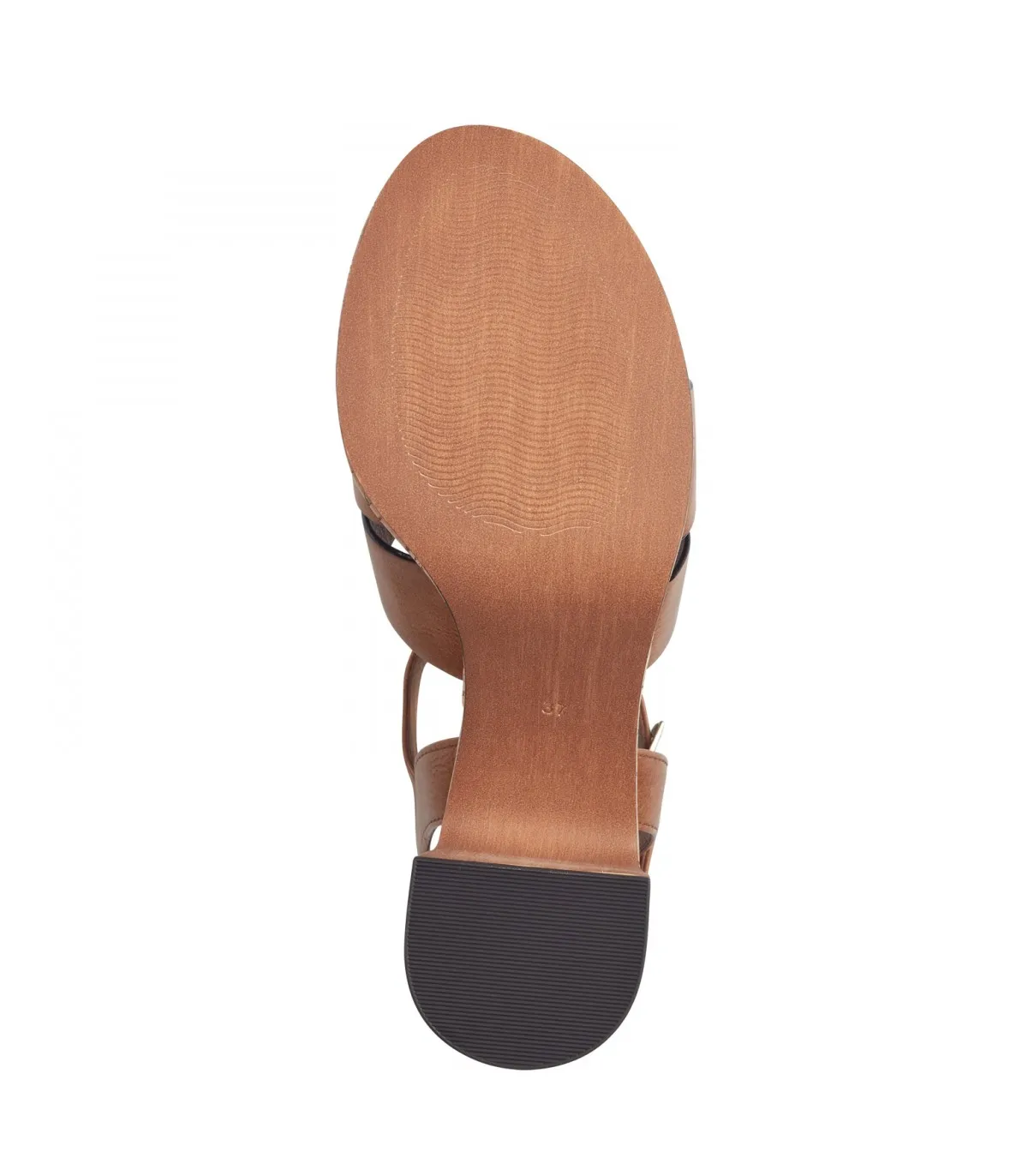 MARCO TOZZI HEELED SANDALS COGNAC 2-28394-42-305