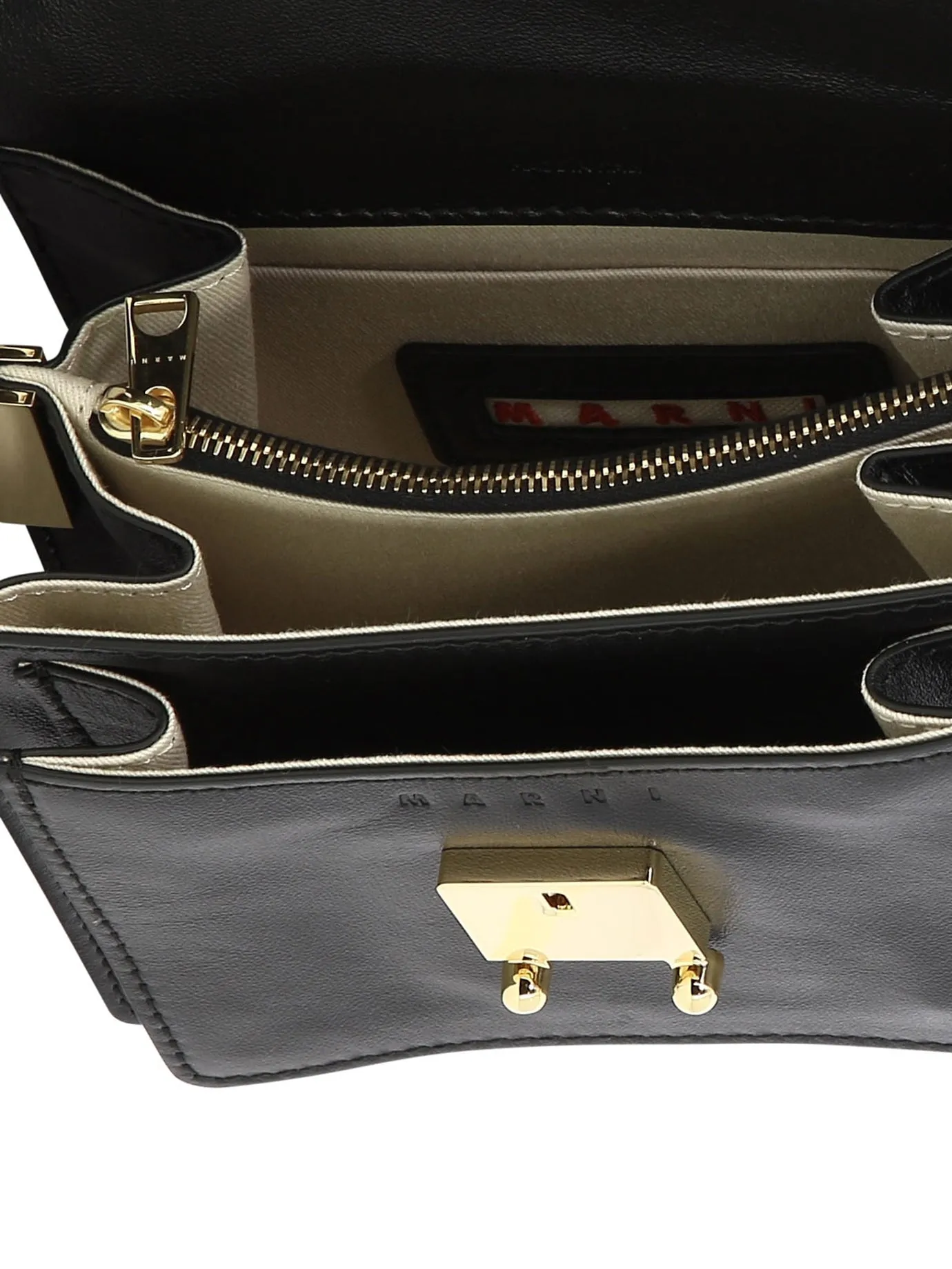 Marni    Marni Mini Trunk Soft Shoulder Bag