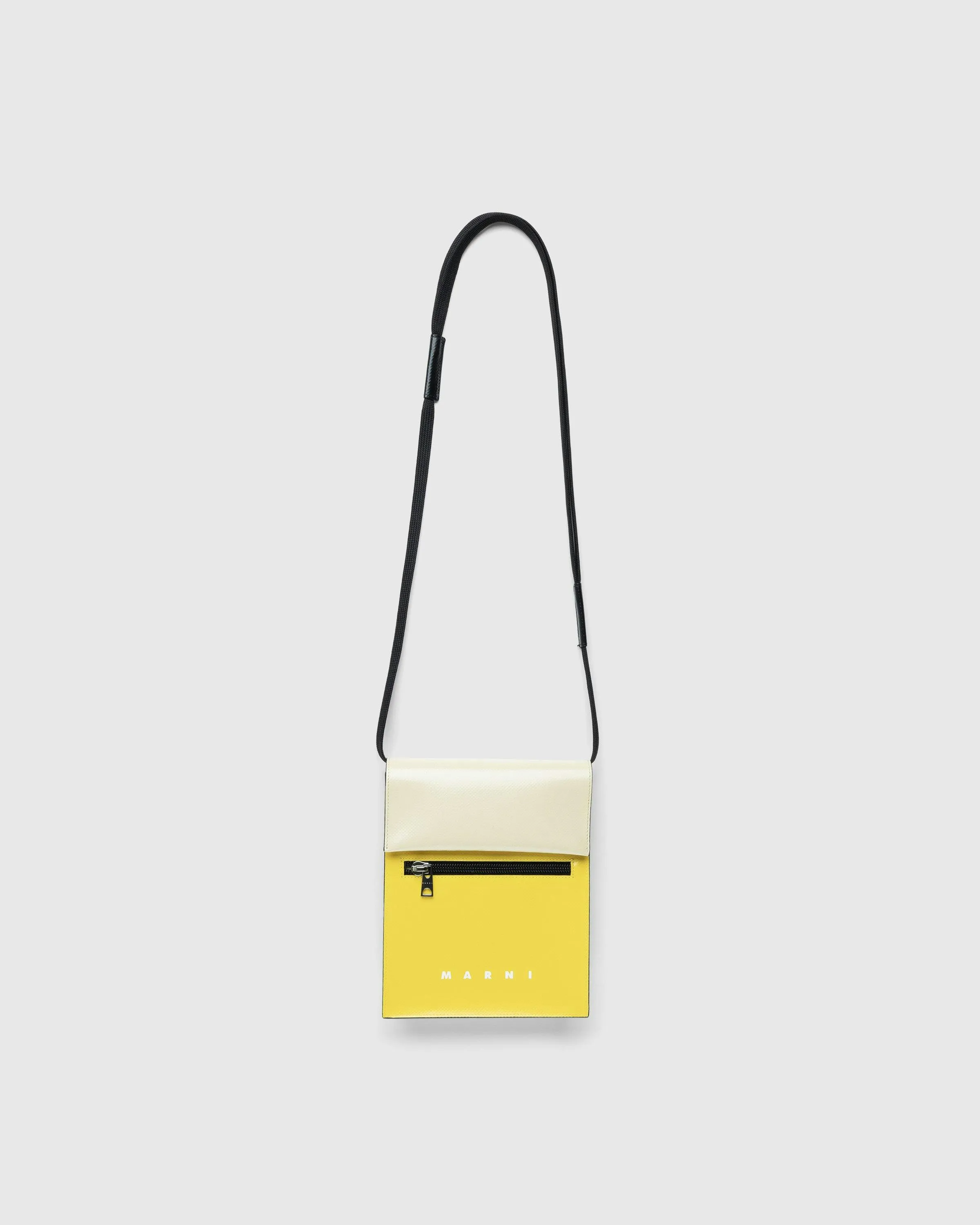 Marni – Tribeca Shoulder Bag Yellow | Highsnobiety Shop