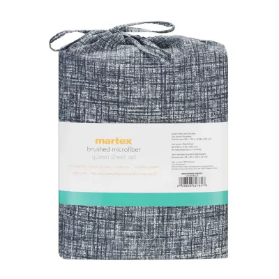 Martex Crosshatch Wrinkle Resistant Sheet Set