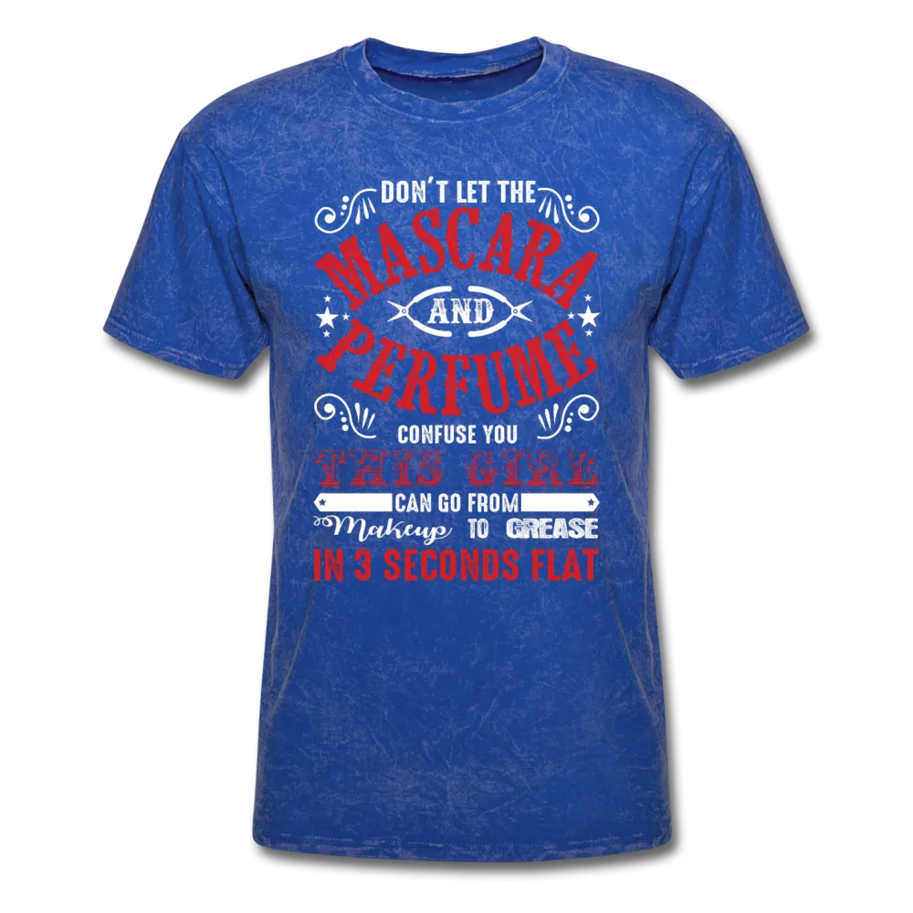 Mascara to Grease Girl Mechanic Men's T-Shirt