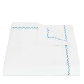 Matouk Hatch Cotton Duvet Cover, Twin