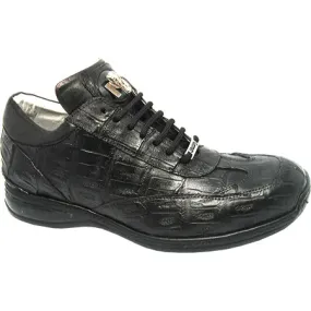 Mauri Swamp 8690 Crocodile Sneakers Black (Special Order)