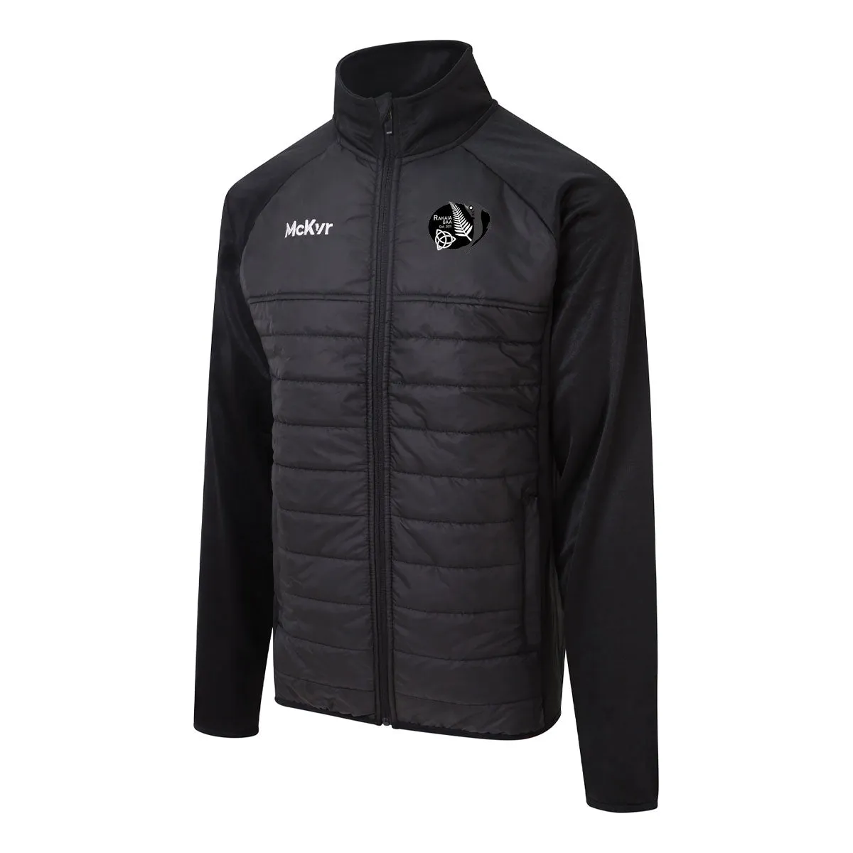 Mc Keever Rakaia GAA Core 22 Hybrid Jacket - Adult - Black