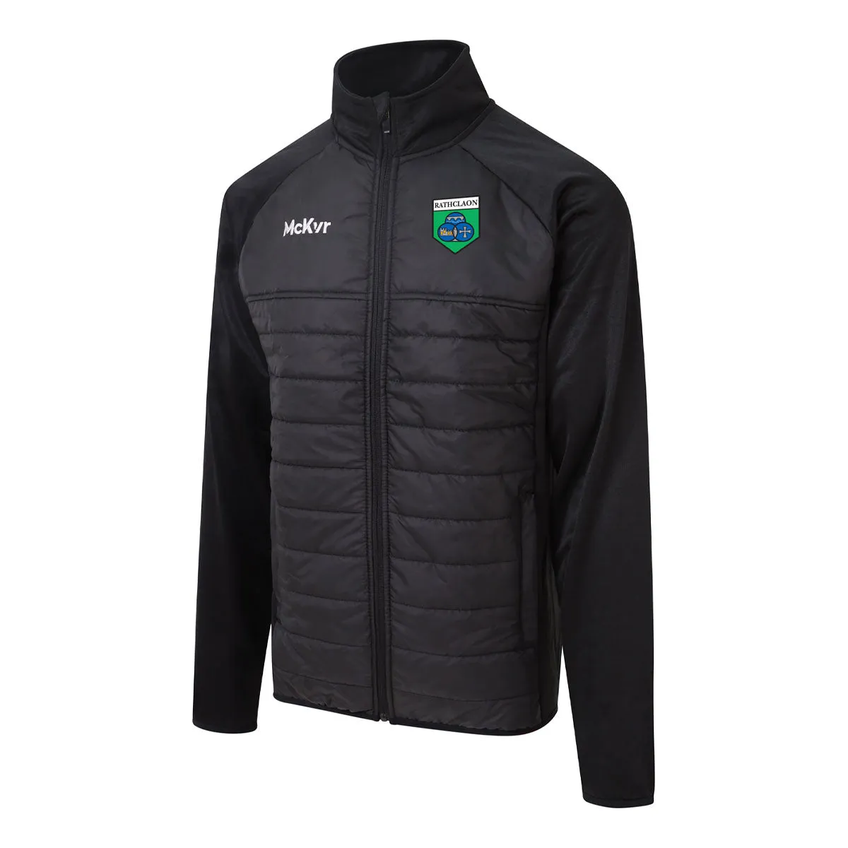 Mc Keever Rathcline GAA Core 22 Hybrid Jacket - Youth - Black