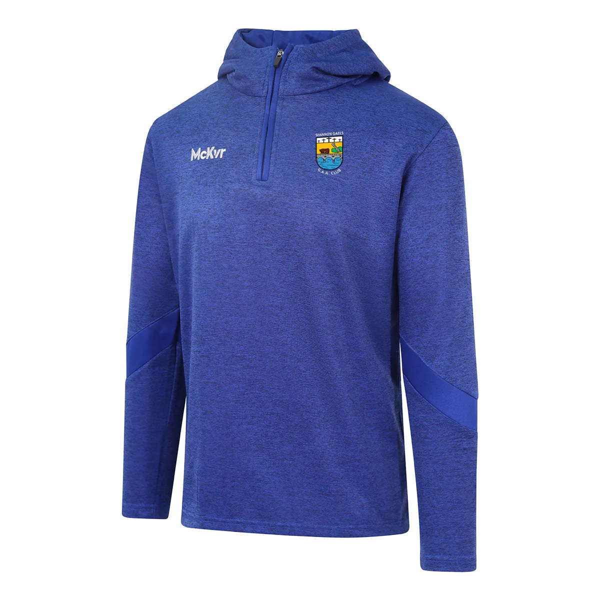 Mc Keever Shannon Gaels GAA Core 22 1/4 Zip Hoodie - Adult - Royal