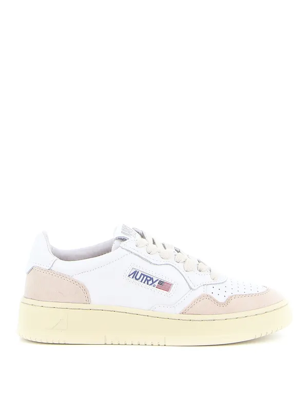 MEDALIST LOW LEAT SUEDE Sneakers - WHITE