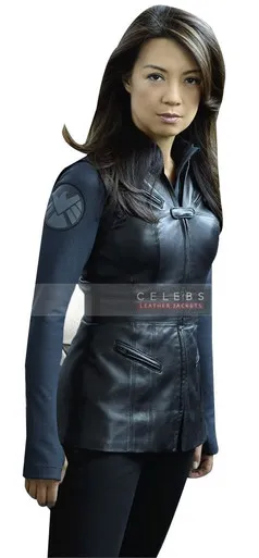 Melinda May Agents of S.H.I.E.L.D Black Sleeveless Vest