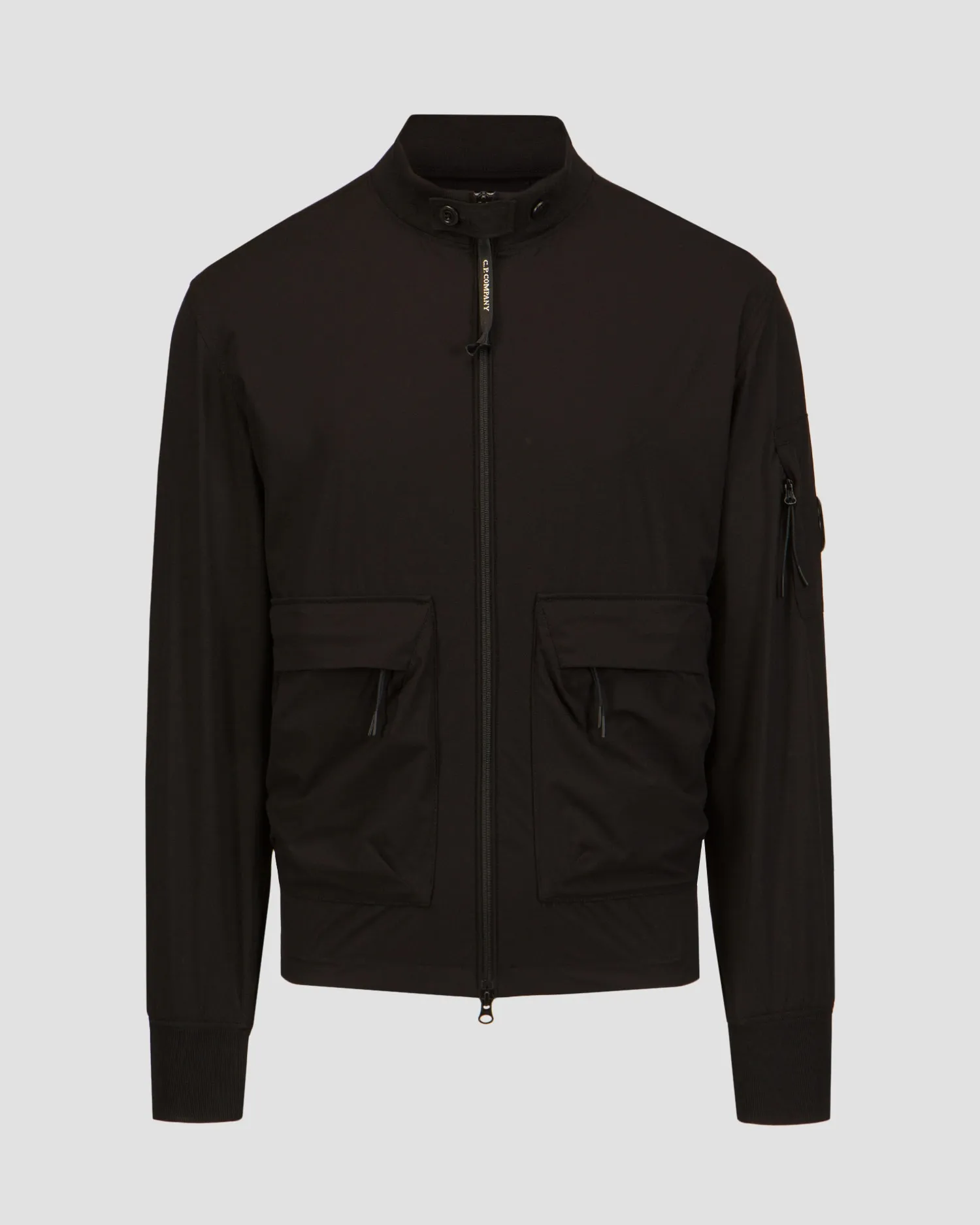 Men's black bomber jacket C.P. Company Pro-Tek 16cmow010a004117a-999