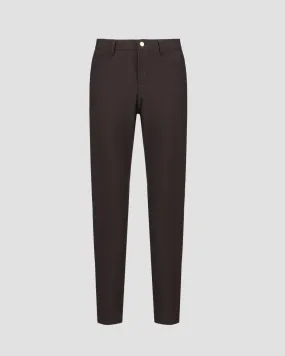 Men's trousers Alberto Rookie-Coffee 5646-980