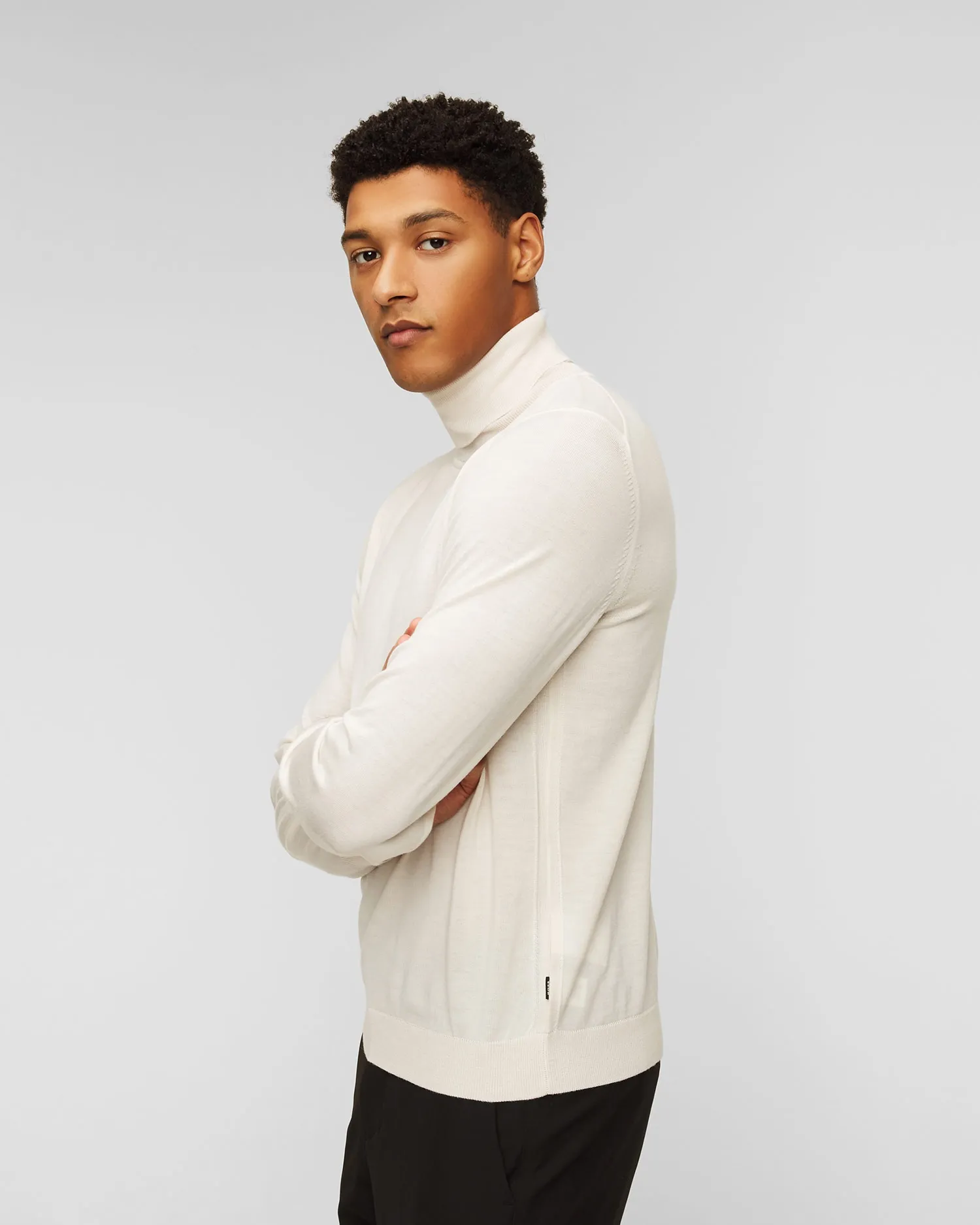 Men's wool turtleneck jumper Hugo Boss Musso 50468262-131