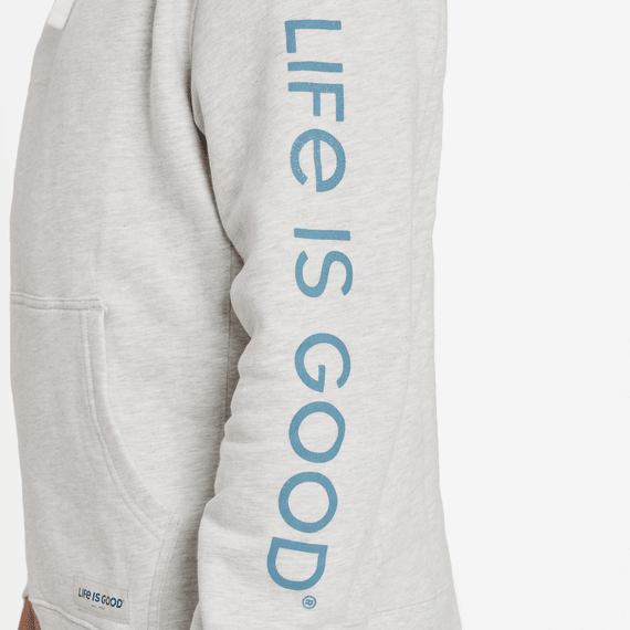 Men's Retro Palms Sun Simply True Fleece Hoodie