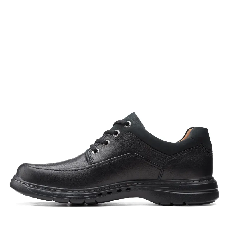 Men’s Clarks Un Brawley Lace – Black
