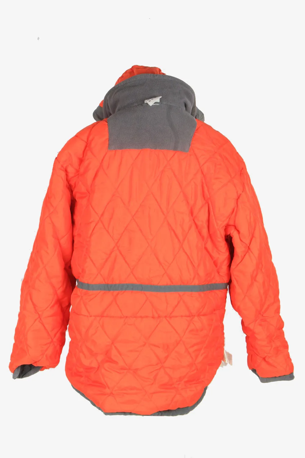 Mens Adidas Puffer Thermal Jacket Vintage Size XL Grey C2513 - Pepper Tree London
