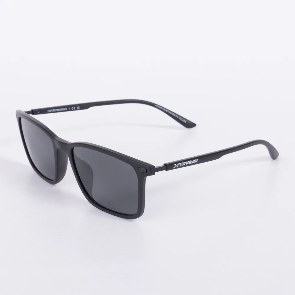 Mens Black EA4223U Sunglasses